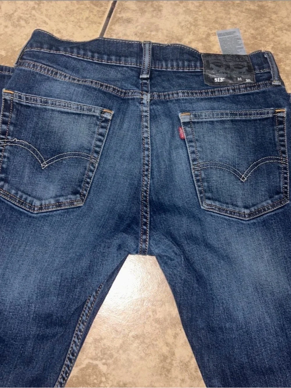 Levi’s Men's Dark Blue Slim Straight Jeans size31x30